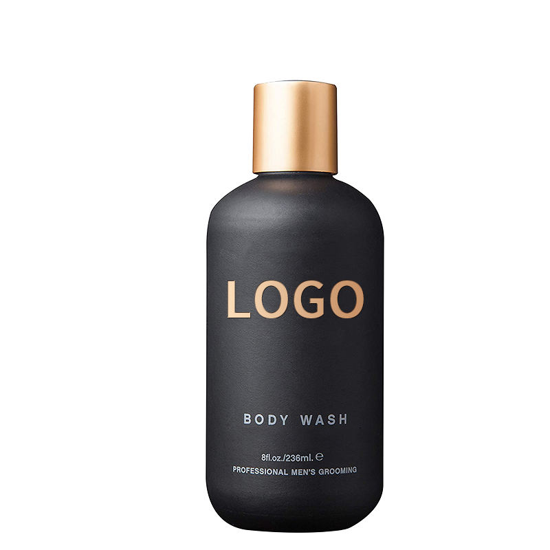 236ML Private Label Skin Care Moisturizing Perfume Quick Body Wash OEM Tea Tree Oil & Vitamin E Whitening Body Wash