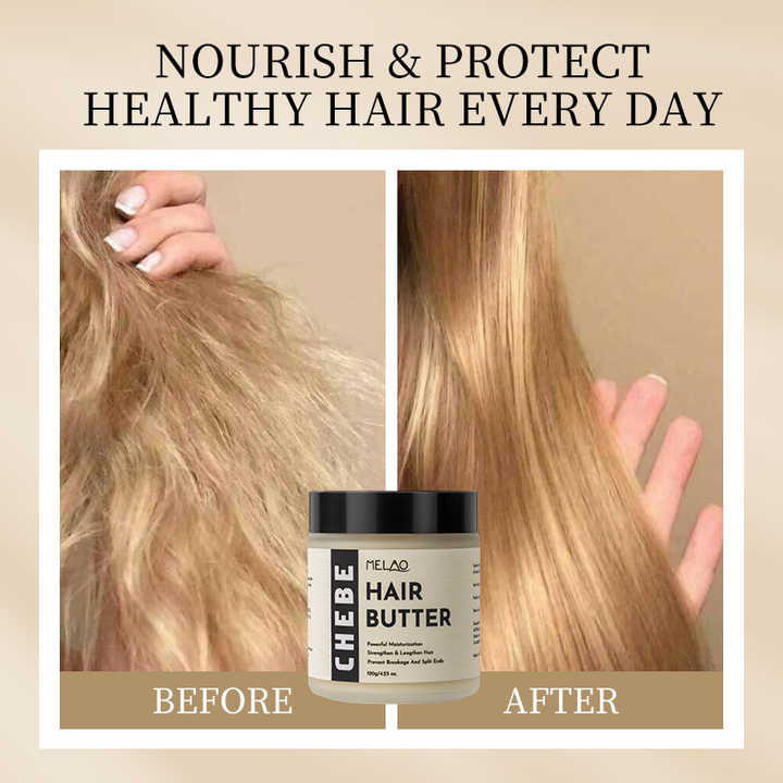 OEM Private Label Hair Products Prevent Loss Eliminates Split Ends 100% Natural Chebe Hair Butter for Growth Hair Mask