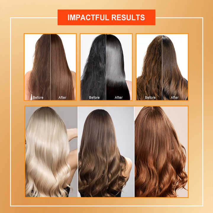 Luxury Moroccan Argan Oil Shampoo and Conditioner Hair Care Set Natural Organic Soft Shiny Hair Argan Shampoo Private Label